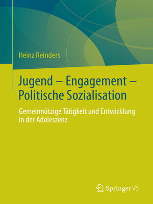 cover image of Jugend--Engagement--Politische Sozialisation